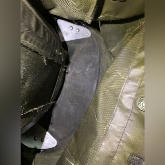 🔥HP🔥Vintage HIKING Back Pack with Leather Back and Shoulder Straps - Picture 13 of 15